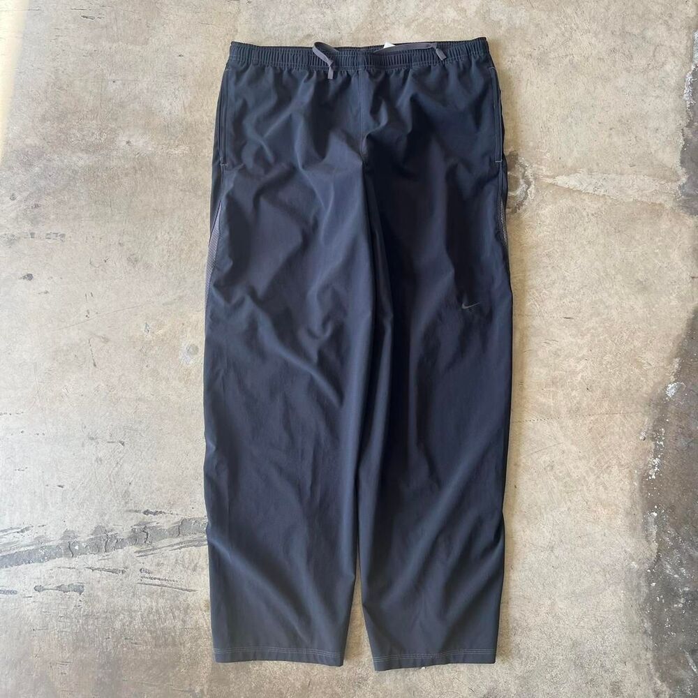 Nike Black y2k workout sweats sweatpants Straight leg Mens size L